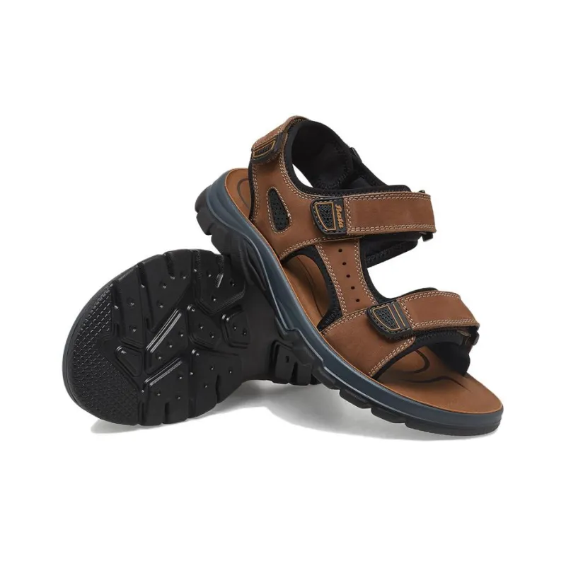 BATA Beach Sandals Men Black/Brown-11