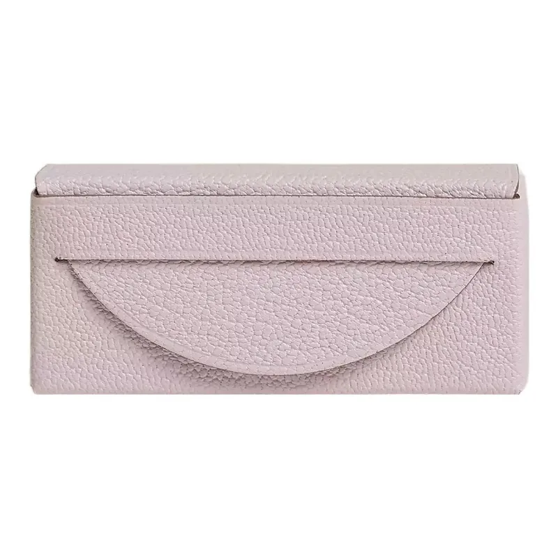 HERMES H Beauté Goatskin Storage Bag Women's Light Purple-0