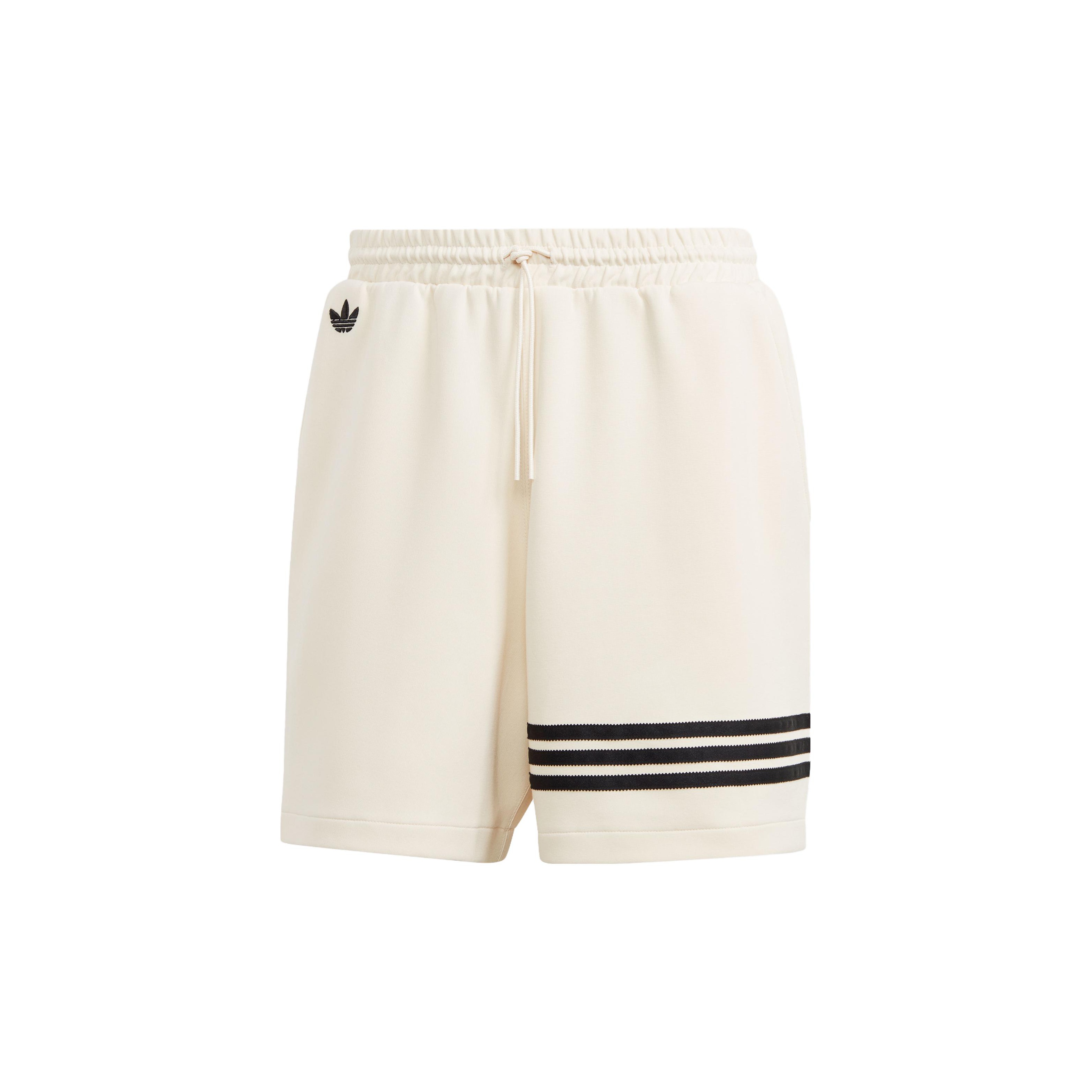 Adidas Originals Classic Three stripe Series Sports Shorts Men Wonder White XXXL