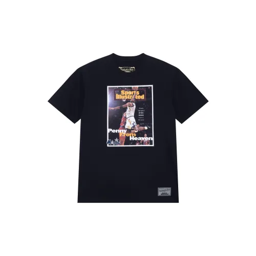 Mitchell Ness T-Shirts Unisex Black