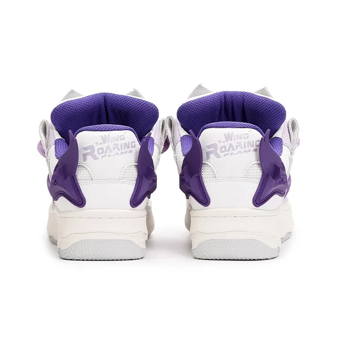 YJ Stylish Skateboarding Shoes Unisex Purple-4