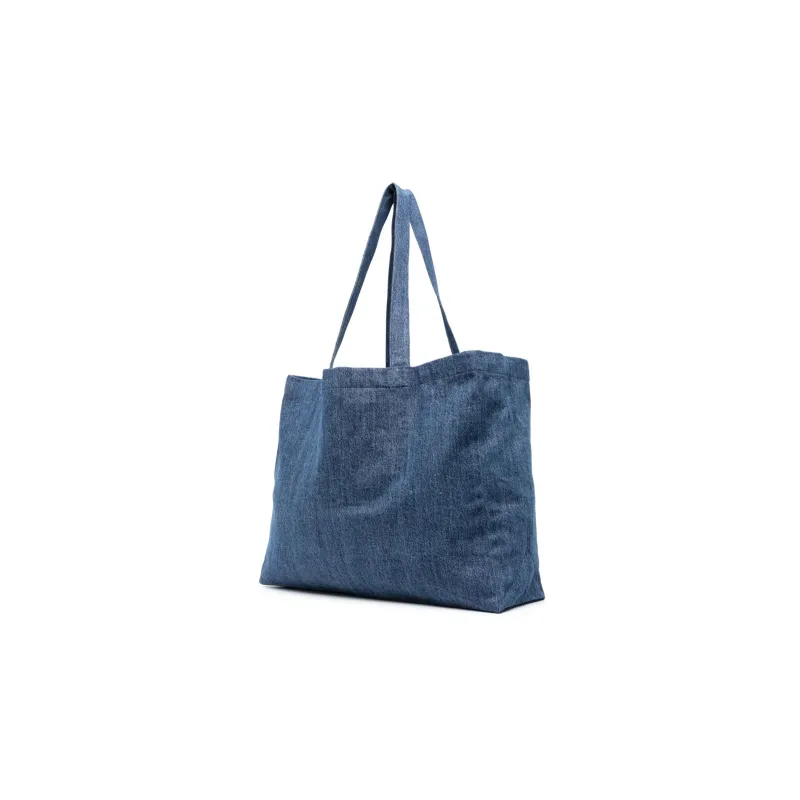 A.P.C Logo Printed Large Tote Bag-1