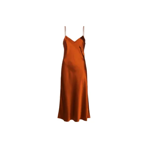 Polo Ralph Lauren Slip Dresses Women's Orange