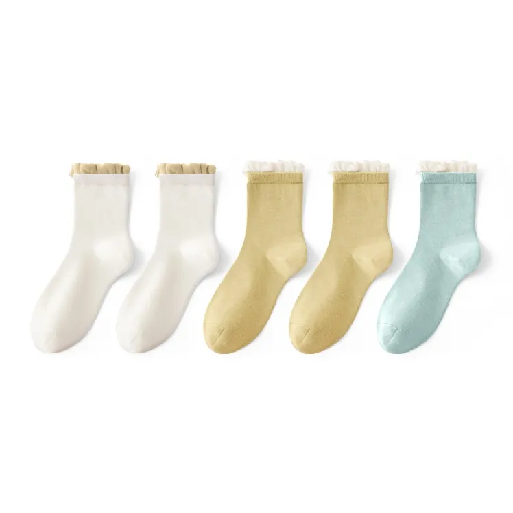SHIWAJI Women's Mid Calf Socks-10