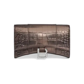 Balenciaga Hourglass Chained Wallet