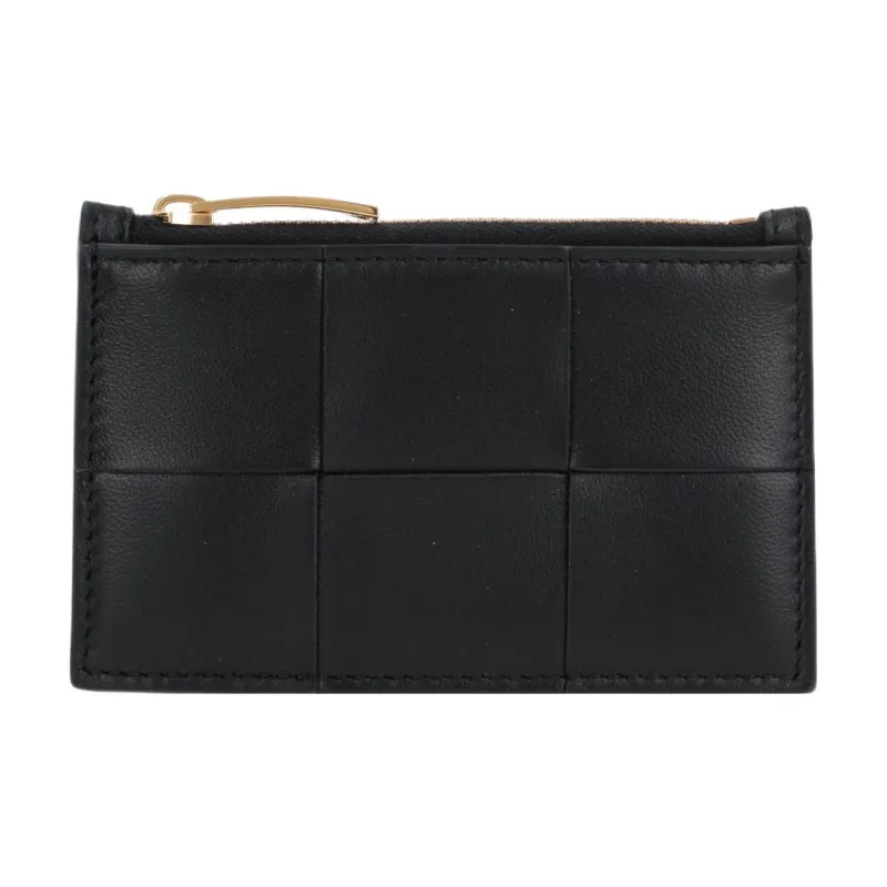 Bottega Veneta Intrecciato Zipped Card Holder-0