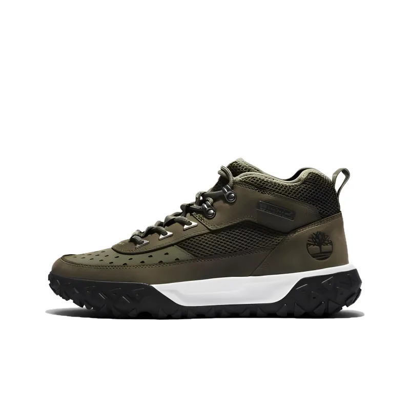 Timberland GreenStride Motion 6 Leather Hiking Boot 'Dark Green'-0