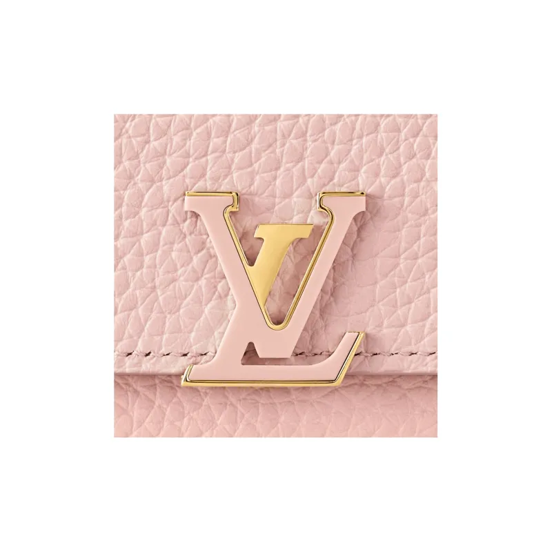 LOUIS VUITTON Capucines Compact Wallet-4