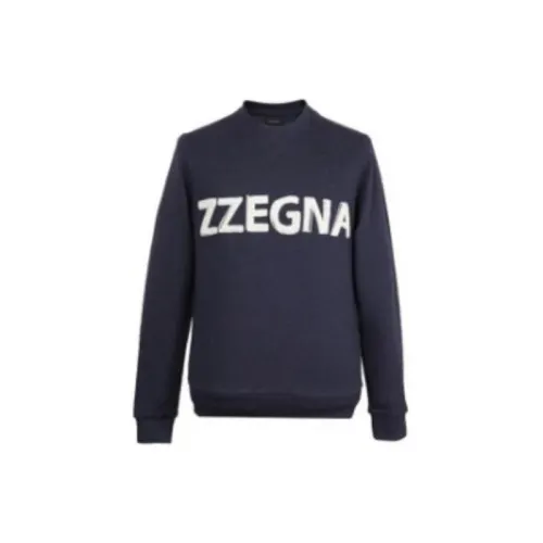 Zzegna Sweatshirts Men Dark Blue