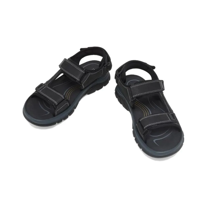 BATA Beach Sandals Men Black/Brown-2