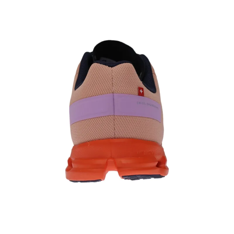 On Running Cloudflow 3.0 Rose Pink Fiji Orange Women's-3