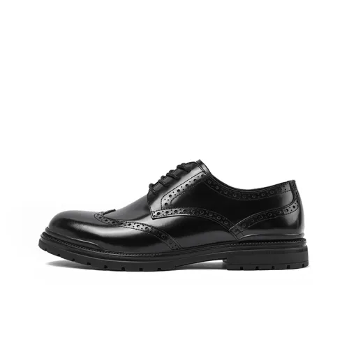 GXG Dress Shoes Men Low-Top Black