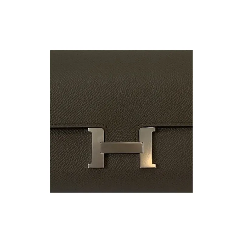 HERMES Epsom Leather Handheld Shoulder Bag, Crossbody Bag, Wallet Women's-3