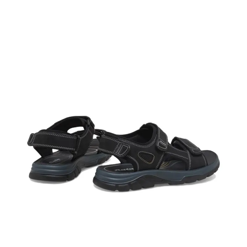 BATA Beach Sandals Men Black/Brown-3