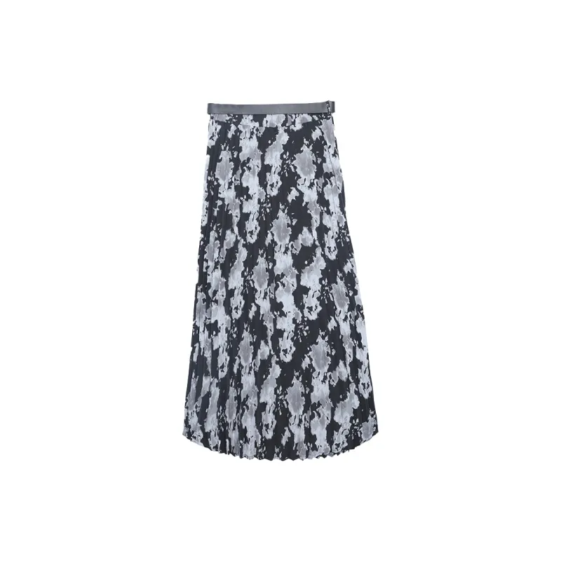 TuoGu Fashion Collection Casual Long Skirts Women's Black-1