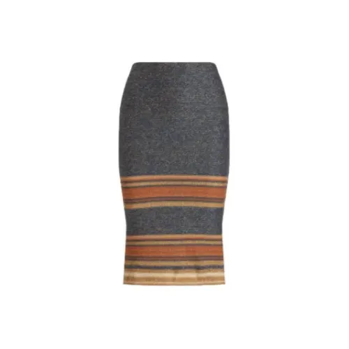 Polo Ralph Lauren Casual Long Skirts Women's Gray