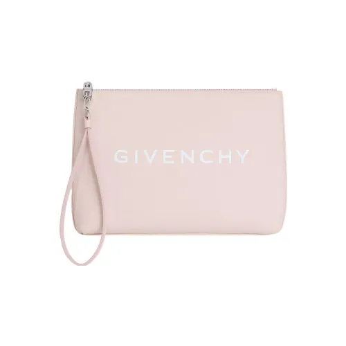GIVENCHY Cow Leather Clutch Women's Pink