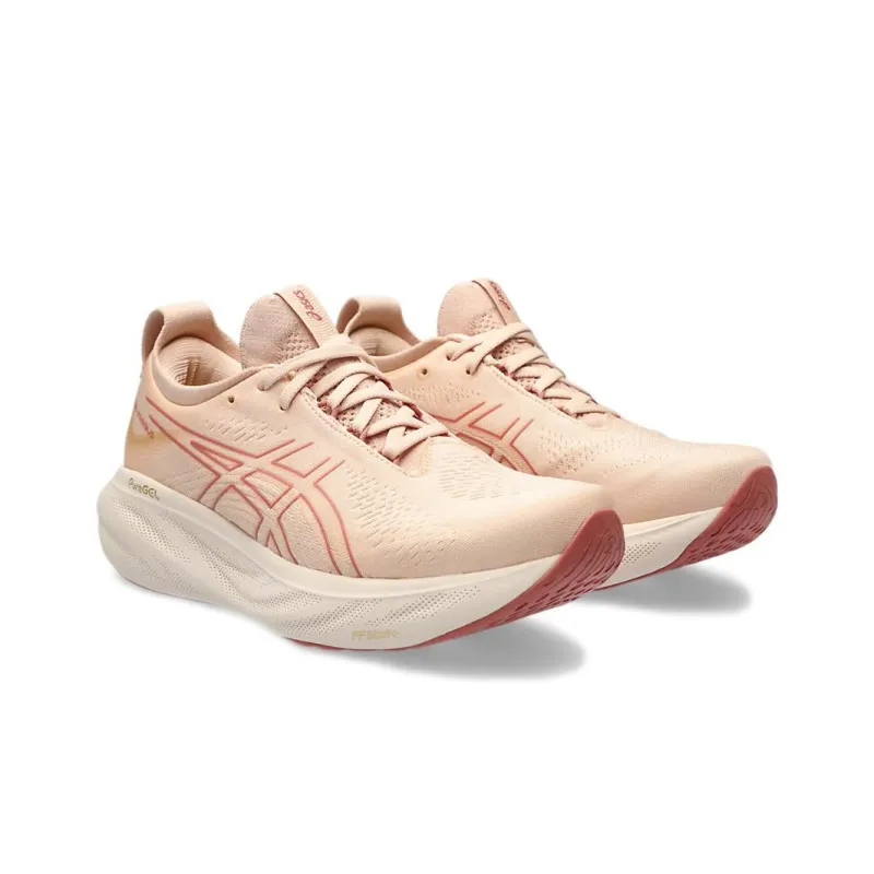 Asics Gel Nimbus 25 Pale Apricot Light Garnet Women's-2