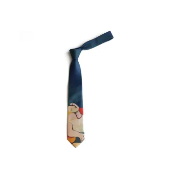 FREE RABBITⅡ Ties Unisex Red Blue