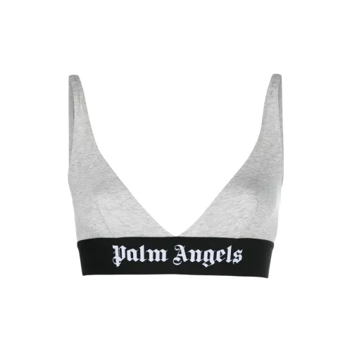PALM ANGELS Logo-tape Triangle Bra