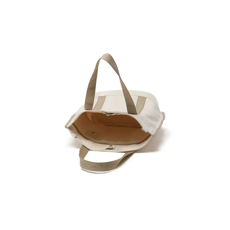 KANGOL Cotton Tote Bag Shopping Bag Portable Crossbody Bag Shoulder Bag Regular Unisex Beige-2
