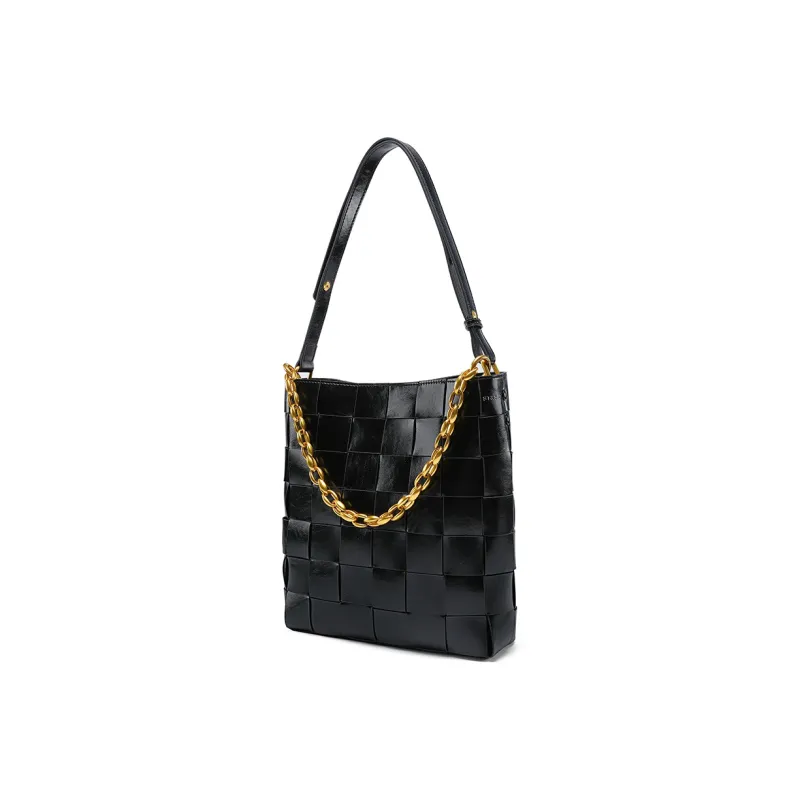 ST&SAT Cow Leather Shoulder Bag Regular Women's Ecru-10