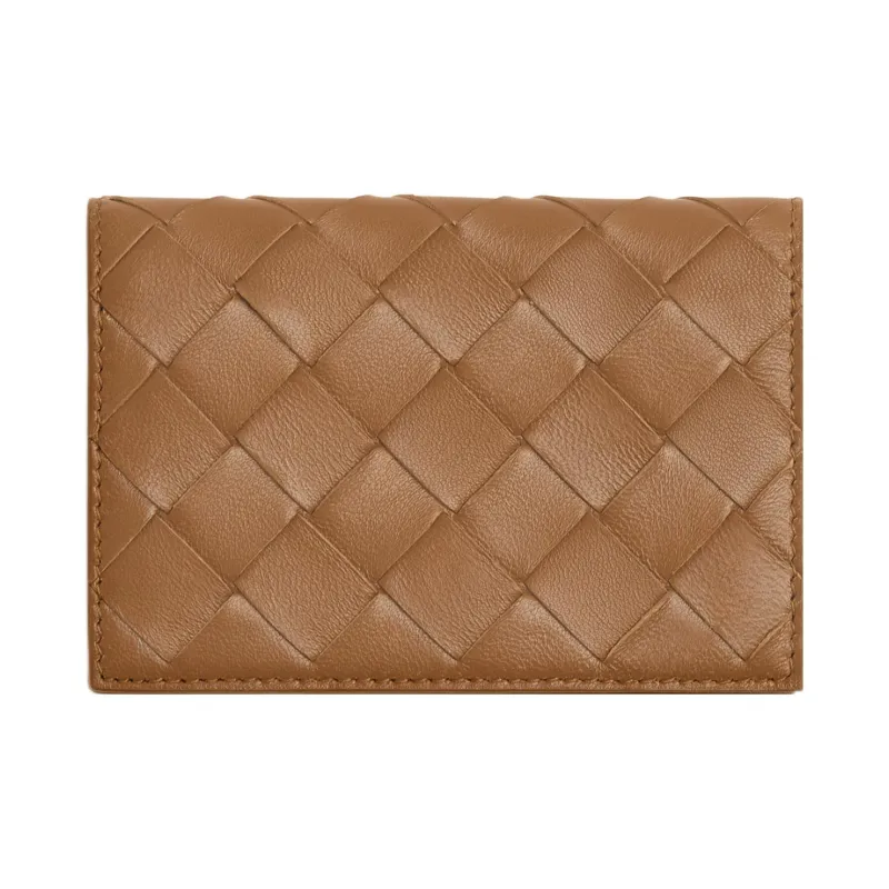 Bottega Veneta Woven Business Card Case-0