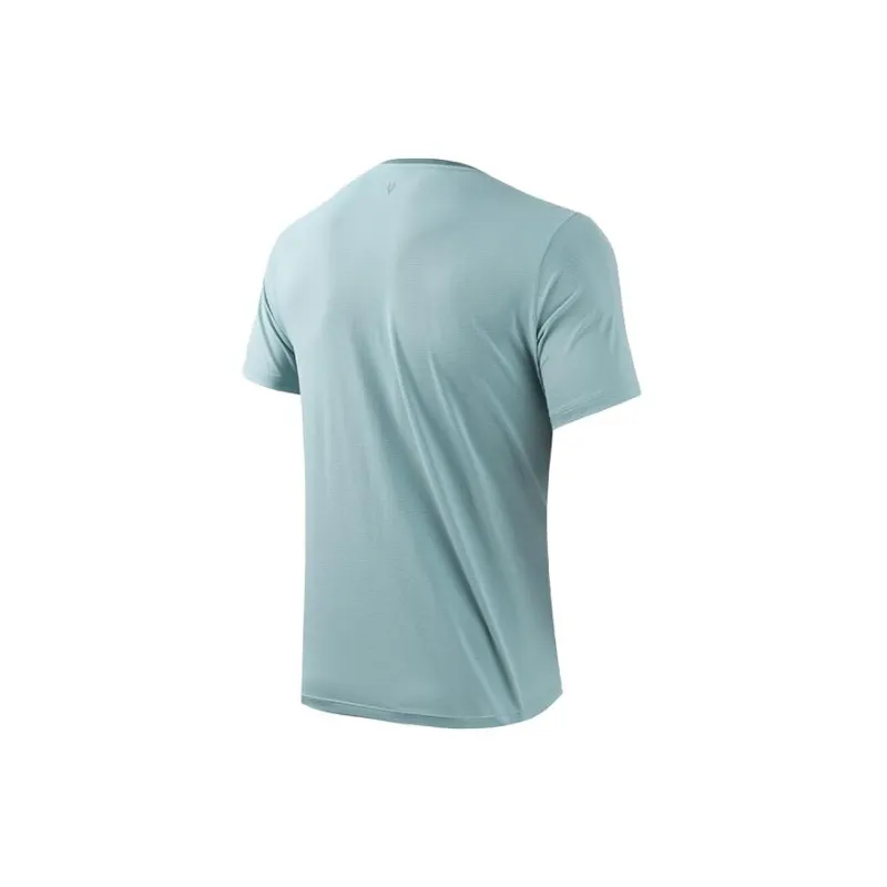 Anta Running Collection T Shirt Men's Gray Dusty Blue-1