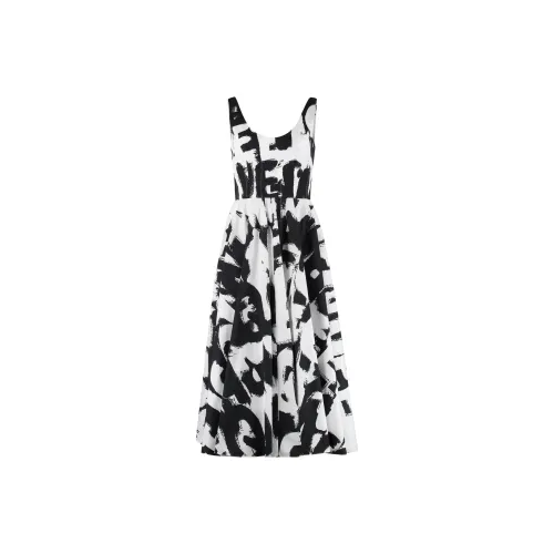 Alexander McQueen Slip Dresses Women's Black