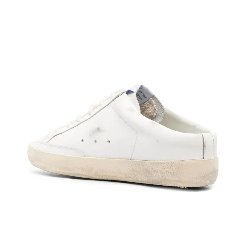 Golden Goose Super-Star Sabot Leather Sneakers-2