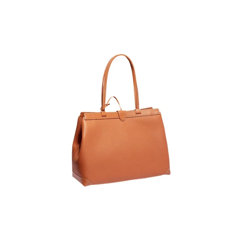 GOYARD Bellechasse Biaude Cow Leather Tote Bag Shopping Bag Shoulder Bag Handbag Unisex Brown Yellow-2