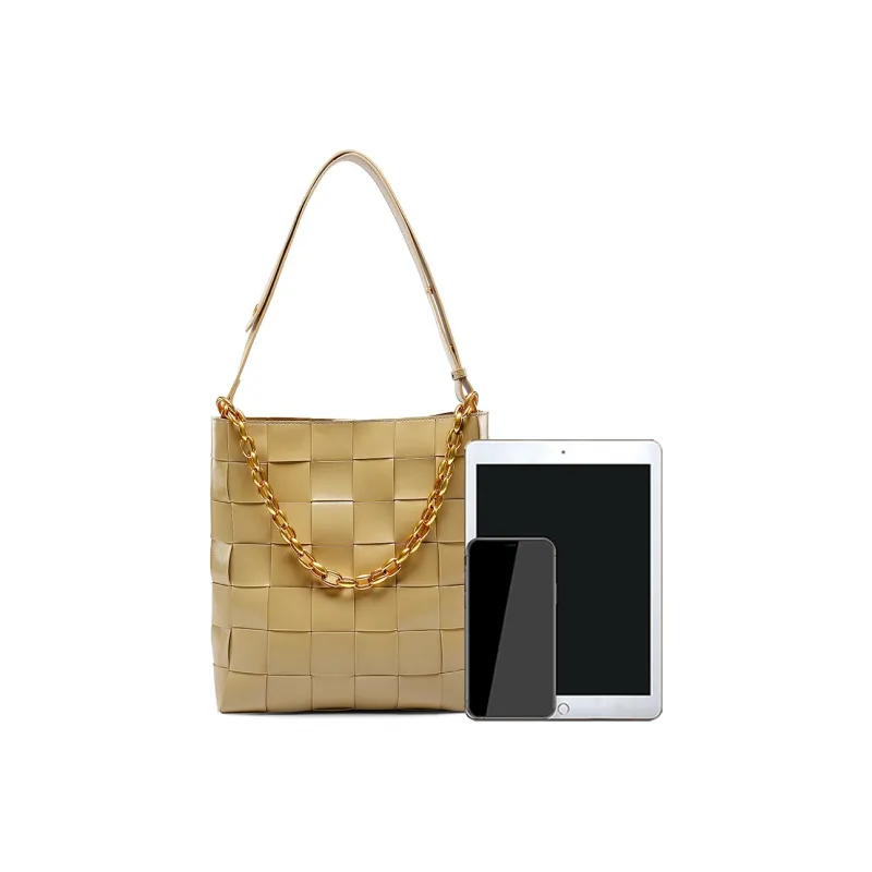 ST&SAT Cow Leather Shoulder Bag Regular Women's Ecru-14