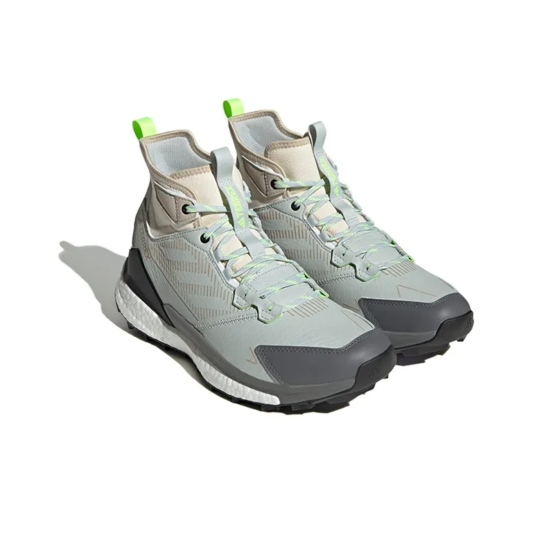 Adidas Terrex Free Hiker 2 Mwn Wonder Silver Lucid Lemon-2