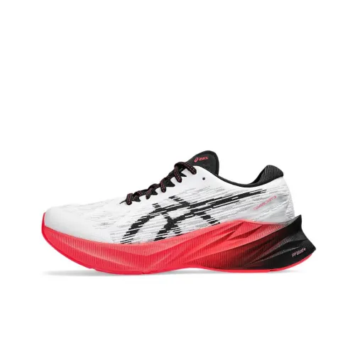 Asics Women's Novablast 3 'White Black Electric Red'