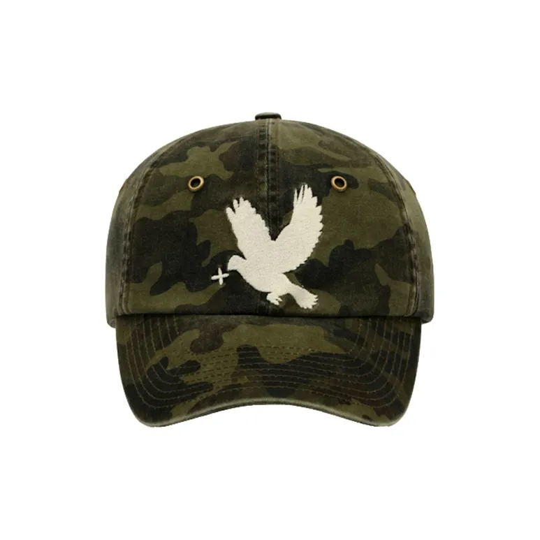 SMFK Baseball Caps Unisex Green Camouflage-1