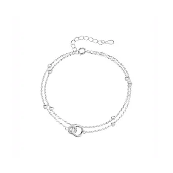 MISS TOOYA S925 Silver Bracelets Women's