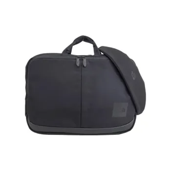 THE NORTH FACE Polyester Messenger Bag Briefcase Business Bag Crossbody One Shoulder Handbag Regular Unisex Black