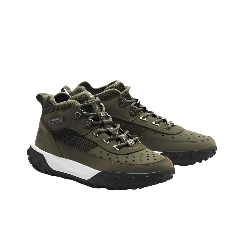 Timberland GreenStride Motion 6 Leather Hiking Boot 'Dark Green'-2