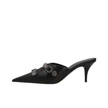 Balenciaga Cagole 80mm Mules 'Black' Women's