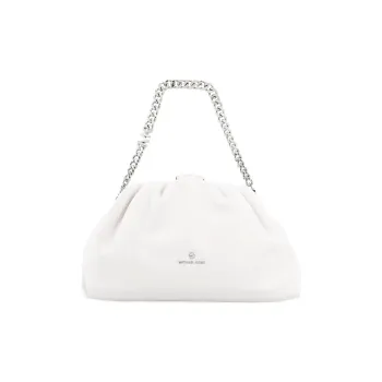 MICHAEL KORS Nola Handbag, Crossbody Bag Large Size Women's White