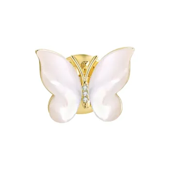 JAY Brooches Women's Pearl White