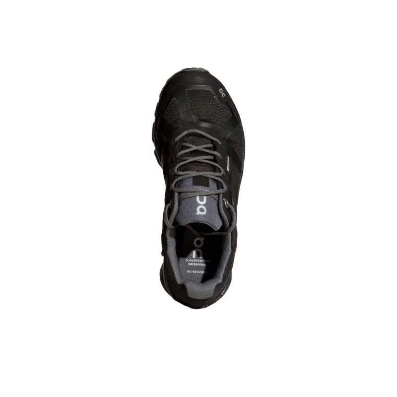 On Cloudventure Waterproof 'Black Graphite'-3