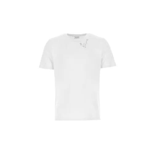 SAINT LAURENT T-Shirts Men White