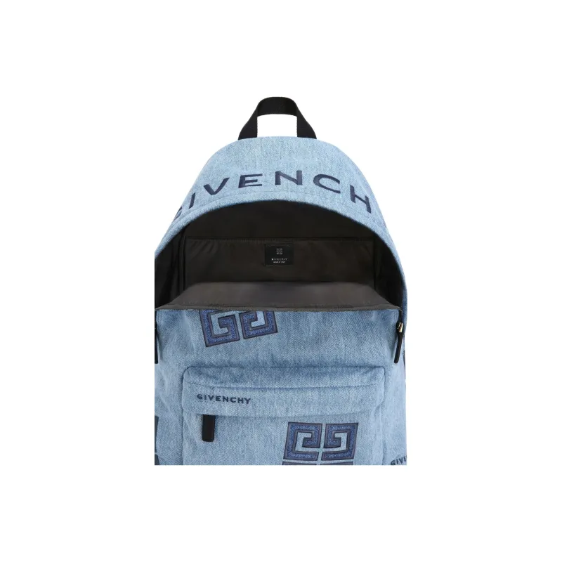 GIVENCHY Denim Backpack Regular Men's Light Blue-4
