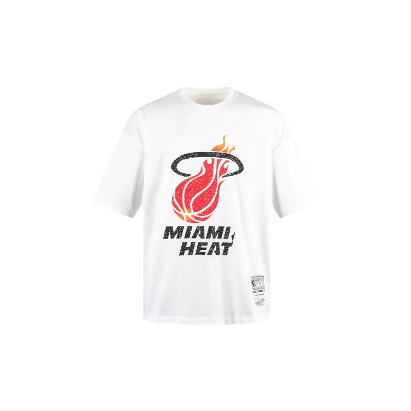 Mitchell & Ness T Shirt Unisex White-1
