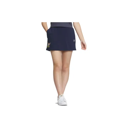 Disney X Adidas Originals DISNEY - DUMBO SPORTSWEAR Casual Short Skirts Women's College Navy