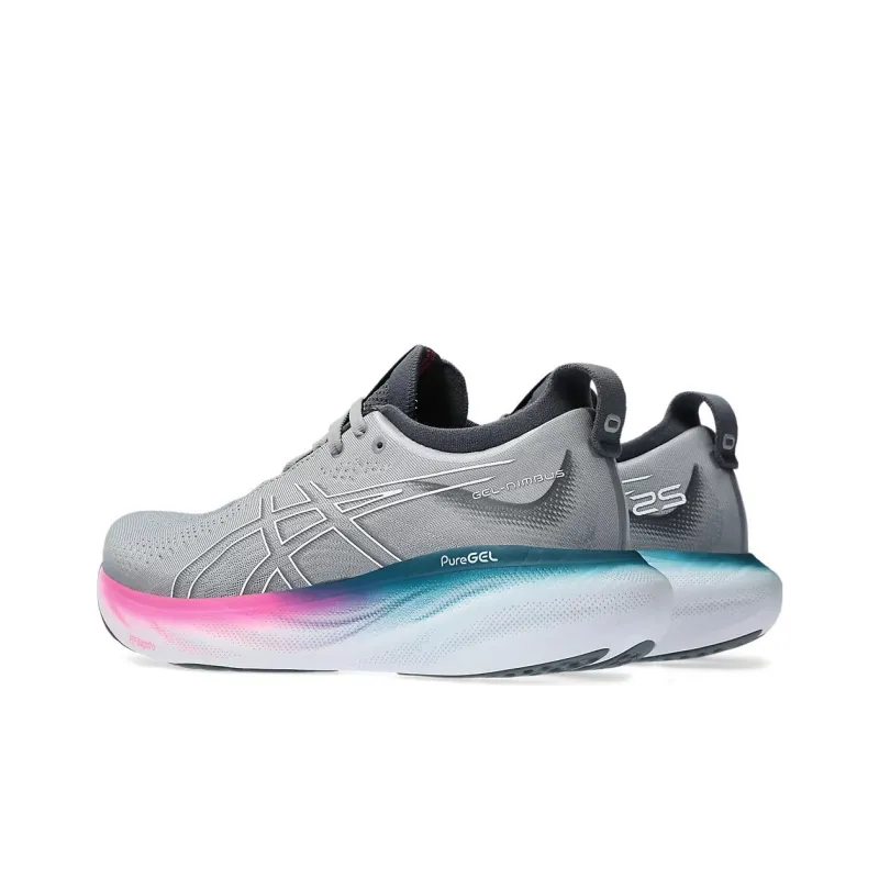 Asics Gel Nimbus 25 Sheet Rock White Pink Women's-4