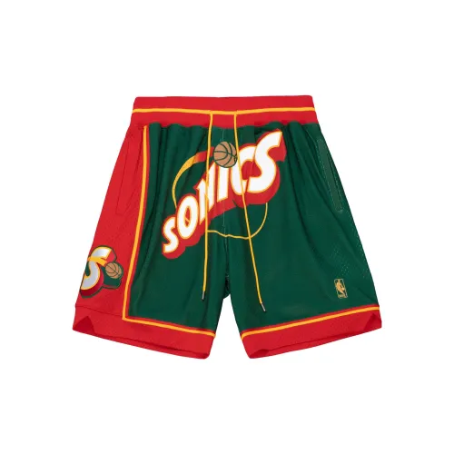 Mitchell Ness Basketball Shorts Men Green