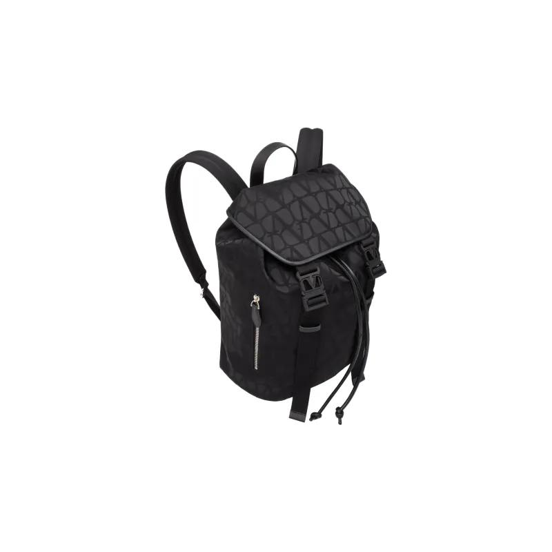 Valentino Iconographe Buckled Drawstring Backpack-4
