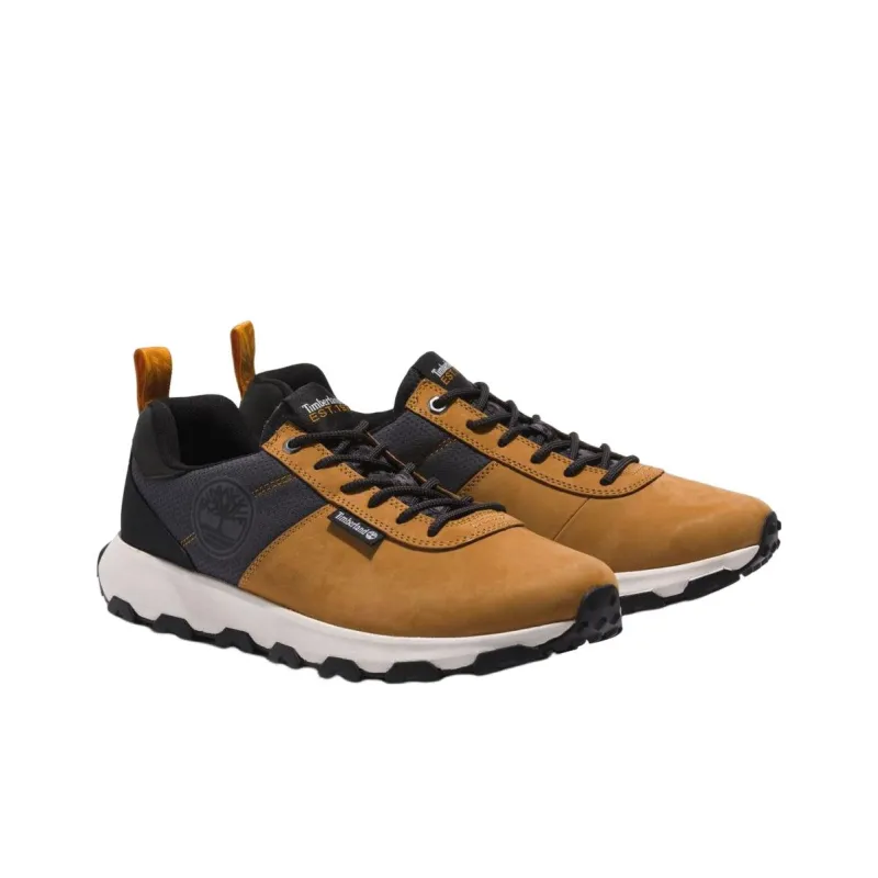 Timberland Winsor Trail Low Leather Sneakers 'Wheat'-2